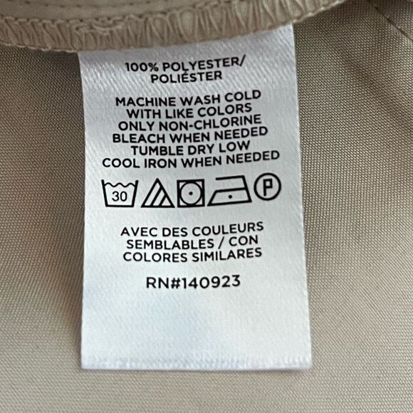 LOFT Versa Crepe Drape Pleated Relaxed Straight Pants Petite NWT - Picture 7 of 12